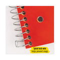 Five Star Wirebound Notebook, 1 Subject, Wide/Legal Rule, Randomly Assorted Covers, 10.5 x 8, 100 Sheets, 6/Pack
