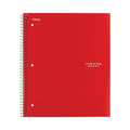 Five Star Wirebound Notebook, 1 Subject, Medium/College Rule, Randomly Assorted Covers, 11 x 8.5, 100 Sheets, 6/Pack