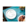 Pactiv Evergreen EarthChoice Pressware Compostable Dinnerware, Plate, 9" dia, White, 450/Carton
