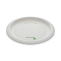 Pactiv Evergreen EarthChoice Pressware Compostable Dinnerware, Plate, 10" dia, White, 300/Carton