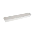 Pactiv Evergreen Paperboard Boat Basket, Hot Dog Tray with Perforations, 16 oz, 12.51 x 2.06 x 1.75, White, Paper, 500/Carton