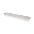 Pactiv Evergreen Paperboard Boat Basket, Hot Dog Tray with Perforations, 16 oz, 12.51 x 2.06 x 1.75, White, Paper, 500/Carton