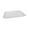 Pactiv Evergreen Supermarket Tray, #1014 Family Pack Tray, 13.88 x 9.88 x 1, White, Foam, 100/Carton