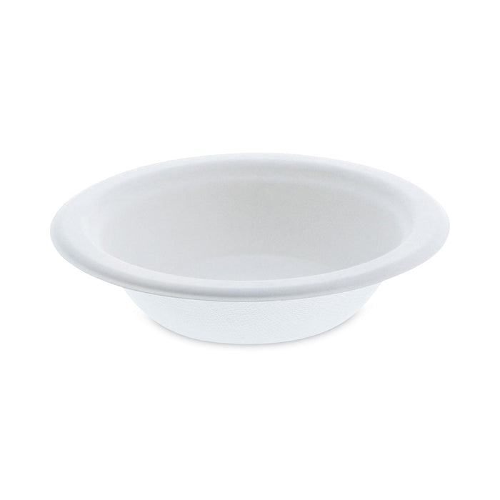 Pactiv Evergreen EarthChoice Compostable Fiber-Blend Bagasse Dinnerware, Bowl, 6.38" dia, 12 oz, Natural, 1,000/Carton
