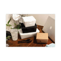 Pactiv Evergreen EarthChoice OneBox Paper Box, 66 oz, 6.5 x 4.5 x 3.25, Black, 160/Carton