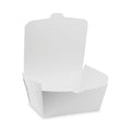 Pactiv Evergreen EarthChoice OneBox Paper Box, 66 oz, 6.5 x 4.5 x 3.25, White, 160/Carton