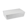 Pactiv Evergreen EarthChoice OneBox Paper Box, 77 oz, 9 x 4.85 x 2.7, White, 162/Carton