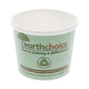 Pactiv Evergreen EarthChoice Compostable Soup Cup, Medium, 12 oz, 3.63" Diameter x 3.63"h, Teal, Paper, 500/Carton
