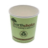 Pactiv Evergreen EarthChoice Compostable Soup Cup Large, 16 oz, 3.63" Diameter x 3.88"h, Green, Paper, 500/Carton
