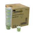 Pactiv Evergreen EarthChoice Compostable Soup Cup Large, 16 oz, 3.63" Diameter x 3.88"h, Green, Paper, 500/Carton