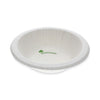 Pactiv Evergreen EarthChoice Pressware Compostable Dinnerware, Bowl, 12 oz, White, 750/Carton