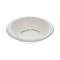 Pactiv Evergreen EarthChoice Pressware Compostable Dinnerware, Bowl, 12 oz, White, 750/Carton