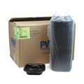 Pactiv Evergreen EarthChoice Square Recycled Bowl, 24 oz, 7 x 7 x 1.52, Black, Plastic, 300/Carton