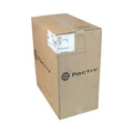 Pactiv Evergreen EarthChoice Square Recycled Bowl, 16 oz, 5 x 5 x 1.75, Clear, Plastic, 504/Carton