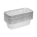 Pactiv Evergreen Aluminum Steam Table Pan, One-Third Size Deep Loaf Pan, 3" Deep, 5.9 x 8.04, 200/Carton