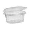 Pactiv Evergreen EarthChoice Recycled PET Hinged Container, 32 oz, 7.31 x 5.88 x 3.25, Clear, Plastic, 280/Carton