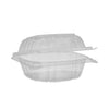 Pactiv Evergreen SENSATION SmartLock Hinged Lid Container, 5.24 x 5.25 x 2.57, Clear, Plastic, 375/Carton