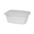 Pactiv Evergreen Showcase Deli Container, Base Only, 1-Compartment, 64 oz, 9 x 7.4 x 4, Clear, Plastic, 220/Carton