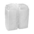 Pactiv Evergreen Showcase Deli Container, Base Only, 2-Compartment, 10 oz; 23 oz, 9 x 7.4 x 1.5, Clear, Plastic, 220/Carton