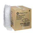 Pactiv Evergreen Hinged Lid Pie Wedge Container, 6" Pie Wedge, 4.5 x 4.5 x 2.5, Clear, Plastic, 510/Carton