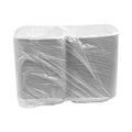 Pactiv Evergreen EarthChoice SmartLock Microwavable MFPP Hinged Lid Container, 8.31 x 8.35 x 3.1, White, Plastic, 200/Carton