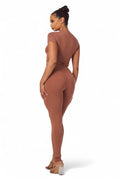 Jovie Crop Top & Skinny Leg Set by The House of Stylez