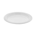 Pactiv Evergreen Meadoware Impact Plastic Dinnerware, Plate, 6" dia, White, 1,000/Carton