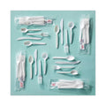 Pactiv Evergreen Fieldware Cutlery, Fork, Mediumweight, White, 1,000/Carton