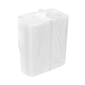 Pactiv Evergreen SmartLock Foam Hinged Lid Container, Small, 7.5 x 8 x 2.63, White, 150/Carton