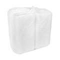 Pactiv Evergreen SmartLock Foam Hinged Lid Container, Large, 9 x 9.13 x 3.25, White, 150/Carton