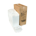Pactiv Evergreen SmartLock Foam Hinged Lid Container, Large, 9 x 9.13 x 3.25, White, 150/Carton