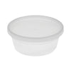 Pactiv Evergreen Newspring DELItainer Microwavable Container, 8 oz, 1.13 x 2.8 x 1.33, Clear, Plastic, 240/Carton