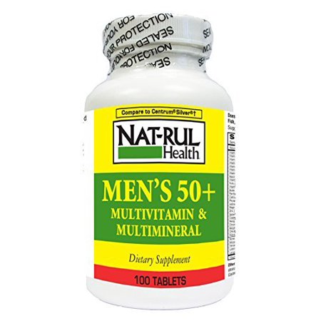 Nat-rul Health Mens 50+ Multivitamin And Multimineral by Pasteur Pharmacy