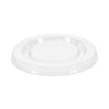 Pactiv Evergreen Plastic Portion Cup Lid, Fits 1.5 oz to 2.5 oz Cups, Clear, 100/Pack, 24 Packs/Carton