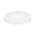 Pactiv Evergreen Plastic Portion Cup Lid, Fits 1.5 oz to 2.5 oz Cups, Clear, 100/Pack, 24 Packs/Carton