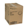 Pactiv Evergreen EarthChoice Strawless RPET Lid, Dome Lid, Fits 9 oz to 20 oz "A" Cups, Clear, 900/Carton