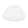 Pactiv Evergreen EarthChoice Strawless RPET Lid, Dome Lid, Clear, Fits 12 oz to 24 oz "B" Cups, Clear, 1,020/Carton