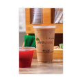 Pactiv Evergreen EarthChoice Compostable Cold Cup, 24 oz, Clear/Printed, 580/Carton