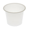 Pactiv Evergreen Plastic Portion Cup, 1 oz, Translucent, 200/Sleeve, 25 Sleeves/Carton