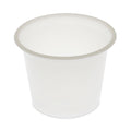 Pactiv Evergreen Plastic Portion Cup, 1 oz, Translucent, 200/Sleeve, 25 Sleeves/Carton