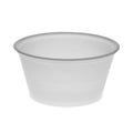 Pactiv Evergreen Plastic Portion Cup, 2 oz, Translucent, 200/Bag, 12 Bags/Carton