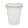 Pactiv Evergreen Newspring DELItainer Microwavable Container, 32 oz, 4 .55 Diameter x 5.55 h, Clear, Plastic, 240/Carton