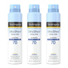 Neutrogena Ultra Sheer Body Mist Sunscreen Spray, Broad Spectrum SPF 70, Lightweight Spray Sunscreen, Non-Greasy & Water Resistant, Oil-Free & Non-Comedogenic U
