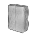 Pactiv Evergreen Vented Foam Hinged Lid Container, Dual Tab Lock Economy, 3-Compartment, 9.13 x 9 x 3.25, White, 150/Carton