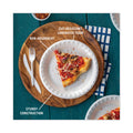 Pactiv Evergreen Placesetter Satin Non-Laminated Foam Dinnerware, Plate, 7" dia, White, 900/Carton