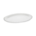 Pactiv Evergreen Placesetter Satin Non-Laminated Foam Dinnerware, Oval Platter, 11.5 x 8.5, White, 500/Carton