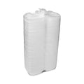 Pactiv Evergreen Foam Hinged Lid Container, Single Tab Lock, 6.38 x 6.38 x 3, White, 500/Carton