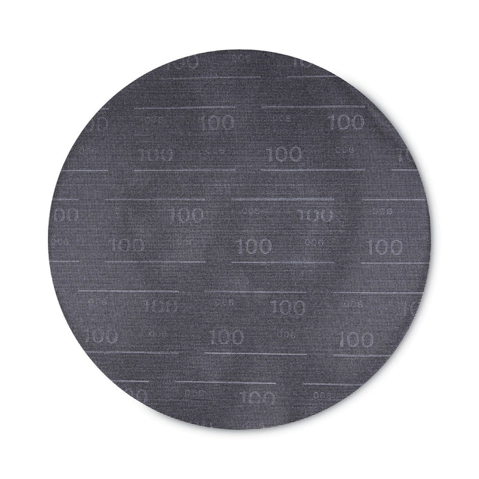 Boardwalk Sanding Screens, 20" Diameter, 100 Grit, Black, 10/Carton