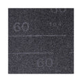 Boardwalk Sanding Screens, 20" Diameter, 60 Grit, Black, 10/Carton