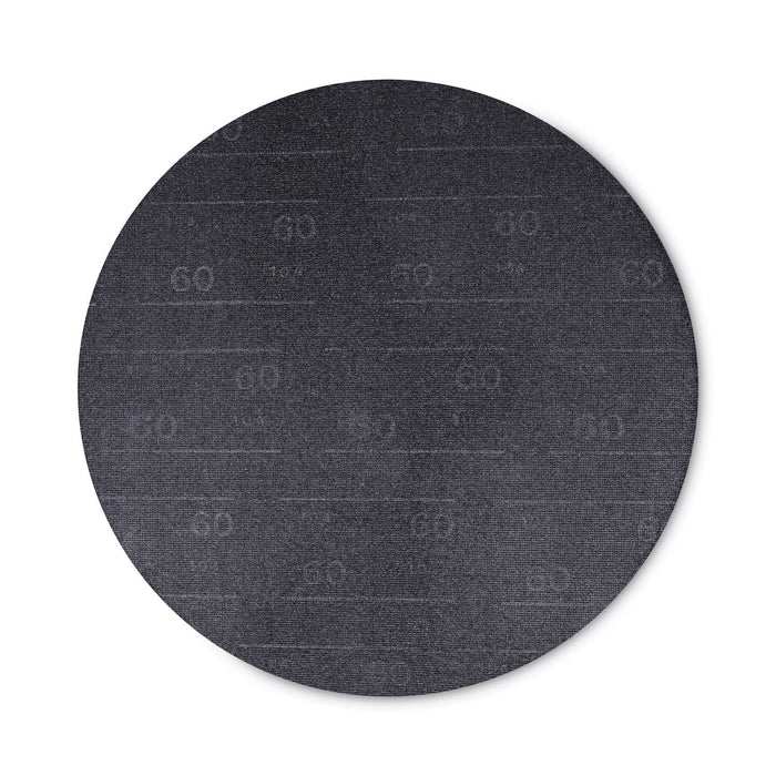 Boardwalk Sanding Screens, 20" Diameter, 60 Grit, Black, 10/Carton